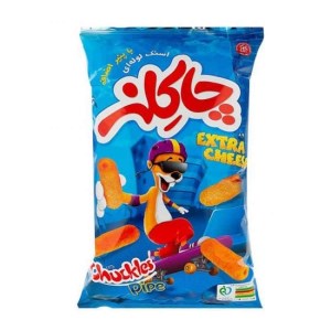 اسنک لوله ای چاکلز 64گ