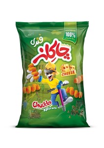 اسنک فنری چاکلز 60گ