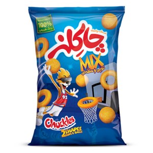 اسنک توپی حلقه ای چاکلز 60گ 4000ف