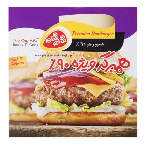 همبرگر ویژه شام شام 90درصد 400گ