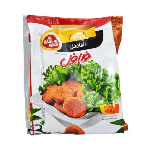 فلافل نیمه اماده شام شام 450گ