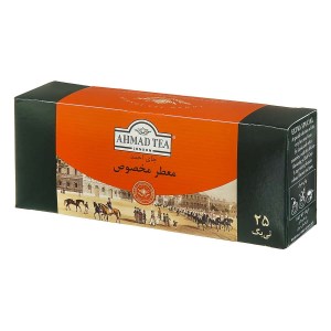 چای کیسه ای معطر مخصوص احمد 25عددی