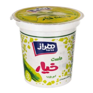ماست خیار کم چرب هراز 750گ
