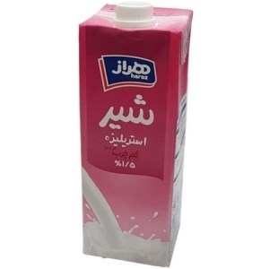 شیر تترا پک کم چرب هراز 1ل