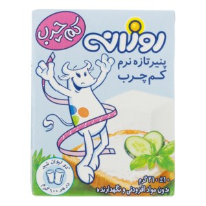 پنیر سفید تازه کم چرب روزانه 210گ