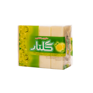 صابون رختشویی گلنار سلفون 4عددی