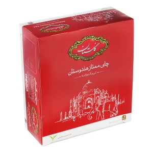 چای کیسه ای گلستان ممتاز 100 عدد (قرمز)