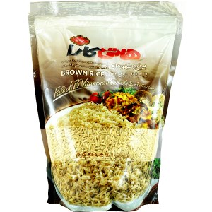 برنج قهوه ای سبوس دار هاتی کارا 900گ