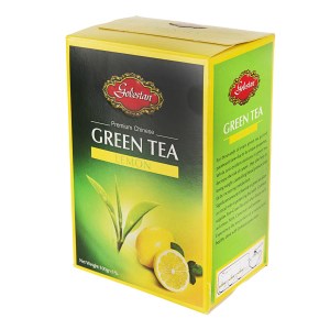 چای سبز لیمو ممتاز گلستان 100گ
