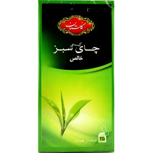 چای سبز، سبز طعم دار گلستان کیسه 25عدد