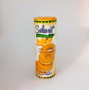 بیسکویت کرمدار لوله ای موزی سلامت 330گ