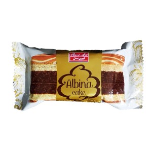 کیک دولایه البینا شیرین عسل 35گ
