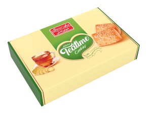 بیسکویت اردی زنجبیلی کنجدی تی تایم شیرین عسل 400گ