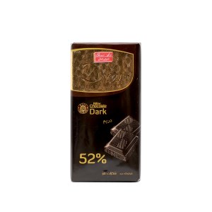 شکلات تلخ شیرین عسل 52درصد 100گ