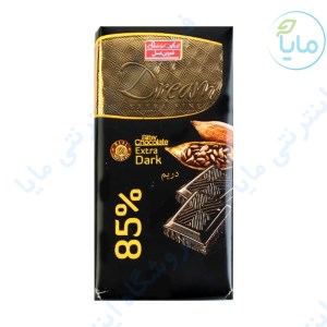 شکلات تلخ شیرین عسل 85درصد 100گ