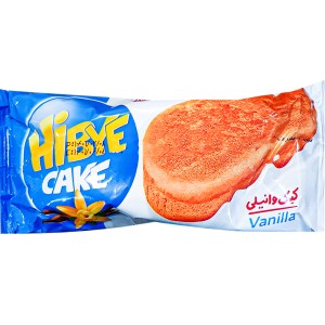 کیک وانیلی های بای شیرین عسل 50گ