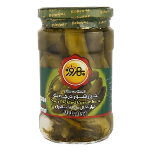 خیارشور درجه یک بهروز 660گ
