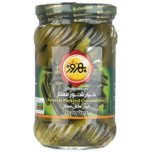 خیارشور سوپر ویژه بهروز 660گ