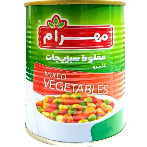 کنسرو سبزیجات مهرام 400گ