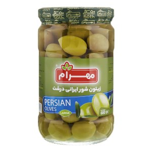 زیتون شور درشت مهرام 680گ
