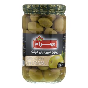 زیتون مهرام خیلی درشت 690گ