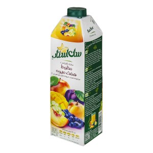 نکتار هفت میوه سان استار پاکت 1ل