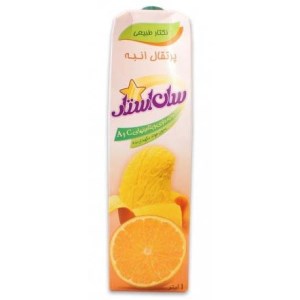 نکتار پرتقال انبه سان استار پاکت 1ل