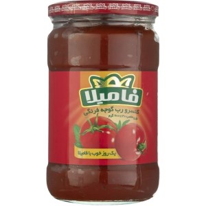 رب گوجه شیشه فامیلا 700گ