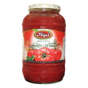 رب گوجه شیشه تبرک 1500گ