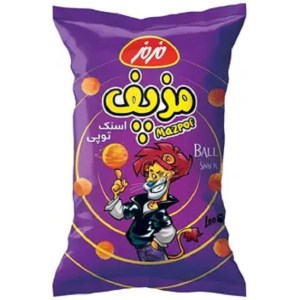 اسنک توپی مزپف مزمز 80گ