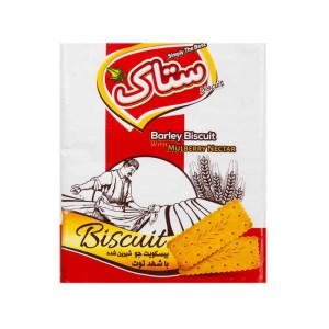 بیسکویت جو با شهد توت ستاک 180گ