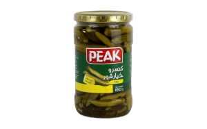 خیارشور شیشه ویژه پیک 650گ
