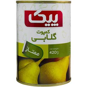 کمپوت گلابی پیک 420گ