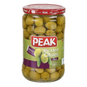 زیتون شور خیلی درشت سوپر ویژه پیک 650گ