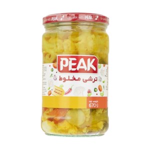 ترشی مخلوط پیک 670گ