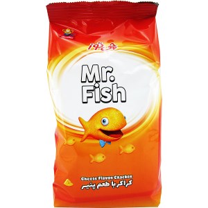 کراکر پنیری ماهی چی توز 100گ
