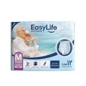 پوشینه بزرگسال ایزی لایف شورتی متوسط (M)