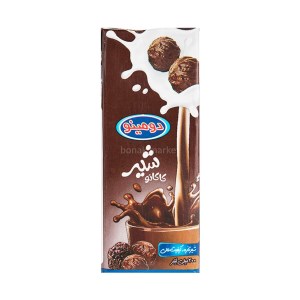 شیرکاکائو استریل پاکتی دومینو 200مل