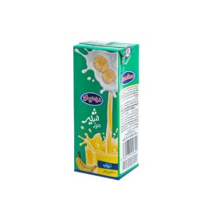 شیر موز استریل پاکتی دومینو 200مل