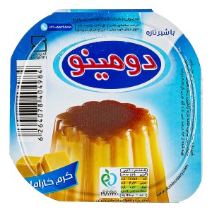دسر کاراملی دومینو 100گ