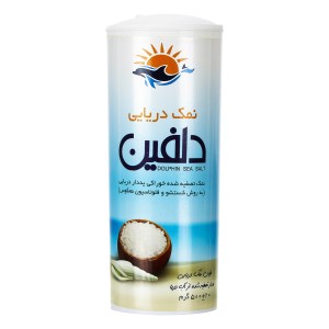 نمک دریایی دانه ریز دلفین 500گ